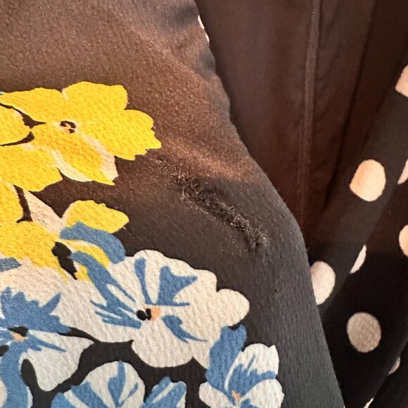 D-12 (RE-posh) Slate & Willow Artsy Mixed Print Mini Dress Sz 6 - Picture 6 of 7